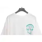 Chrome Hearts Fluid Sanskrit Large Cross Short Sleeve White