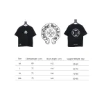 Chrome Hearts Heavy Embroidery Spray Monkey Distressed Short Sleeve Black