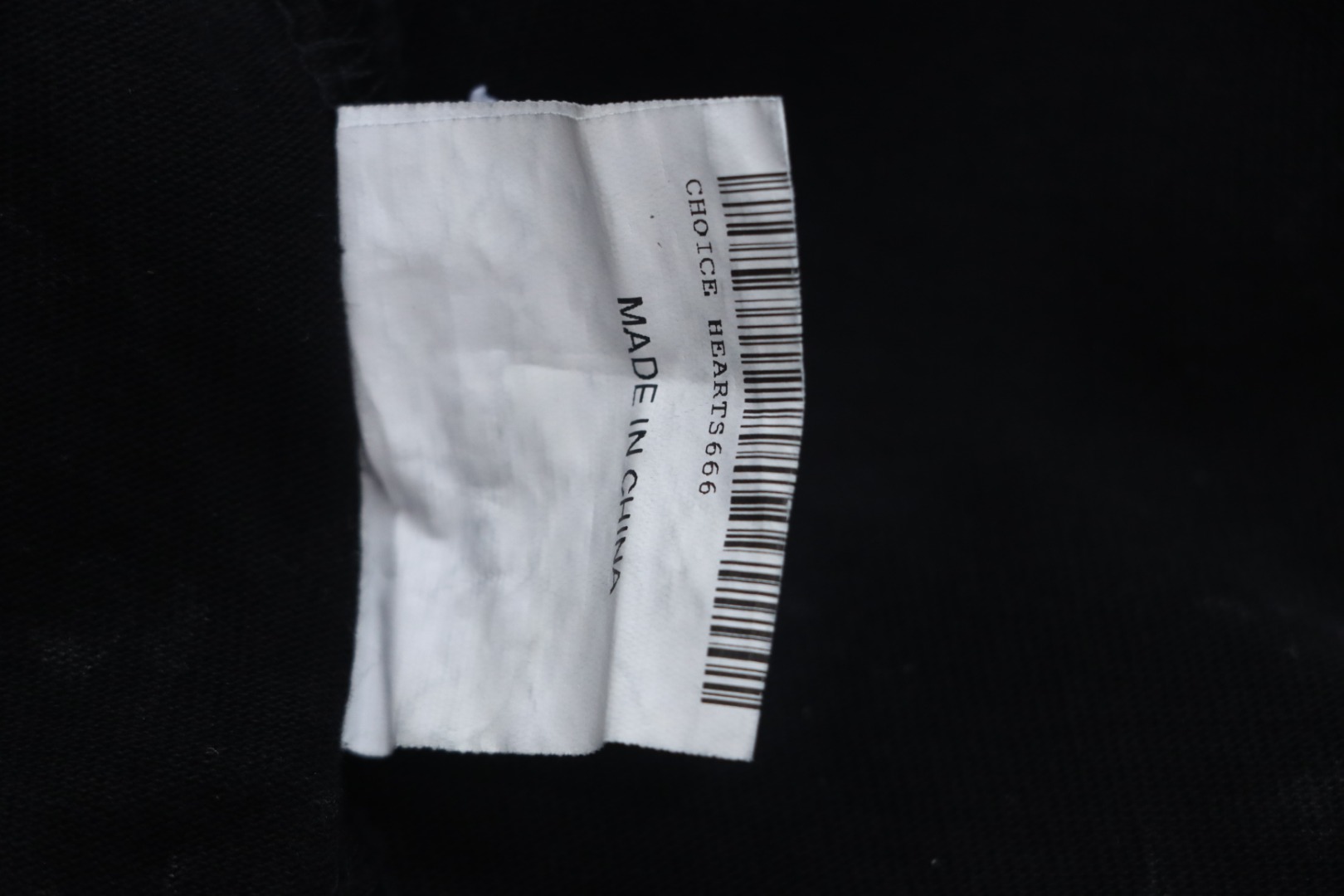 Chrome Hearts Heavy Embroidery Spray Monkey Distressed Short Sleeve Black