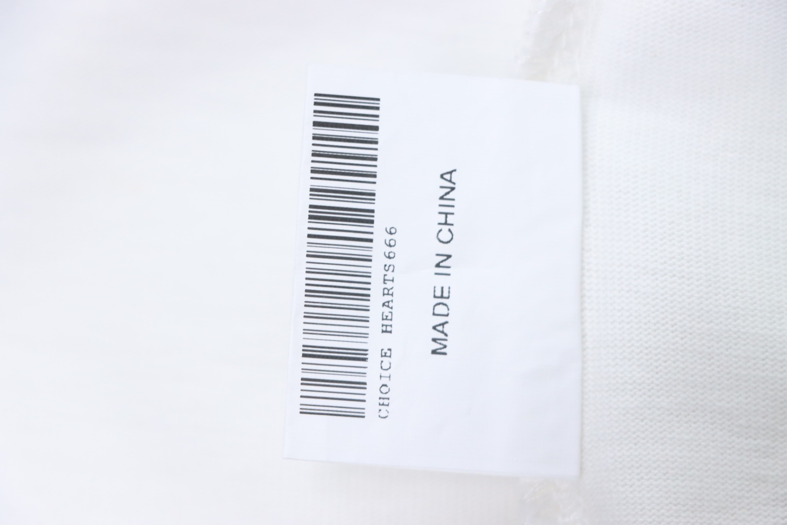 Chrome Hearts Heavy Embroidery Spray Monkey Distressed Short Sleeve White