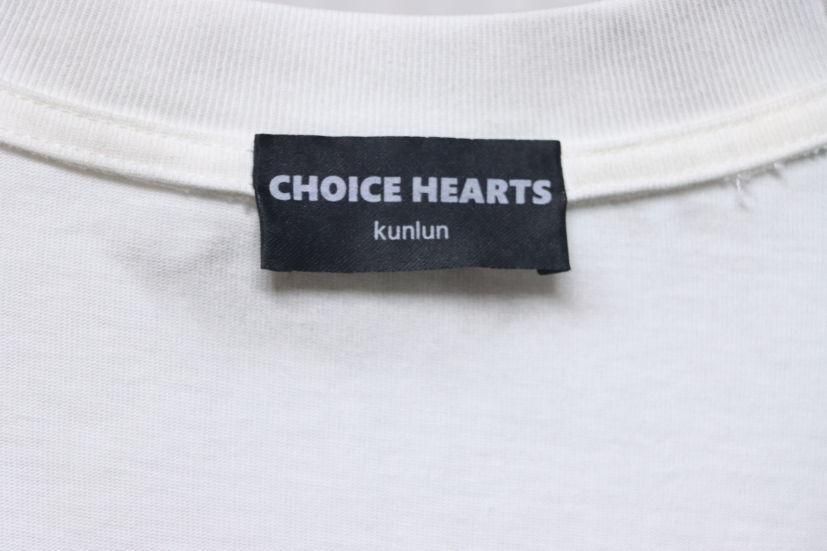 Chrome Hearts Heavy Embroidery Spray Monkey Distressed Short Sleeve White