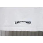 Chrome Hearts Heavy Embroidery Spray Monkey Distressed Short Sleeve White