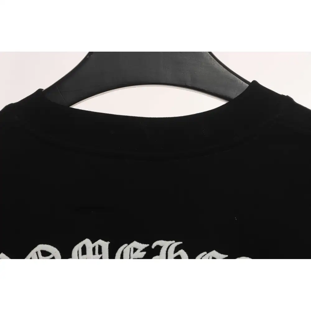 Chrome Hearts Heavy Industry Cross Sanskrit Short Sleeve Black