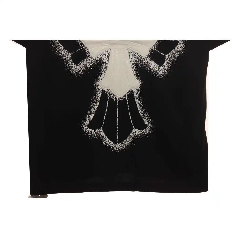 Chrome Hearts Heavy Industry Cross Sanskrit Short Sleeve Black