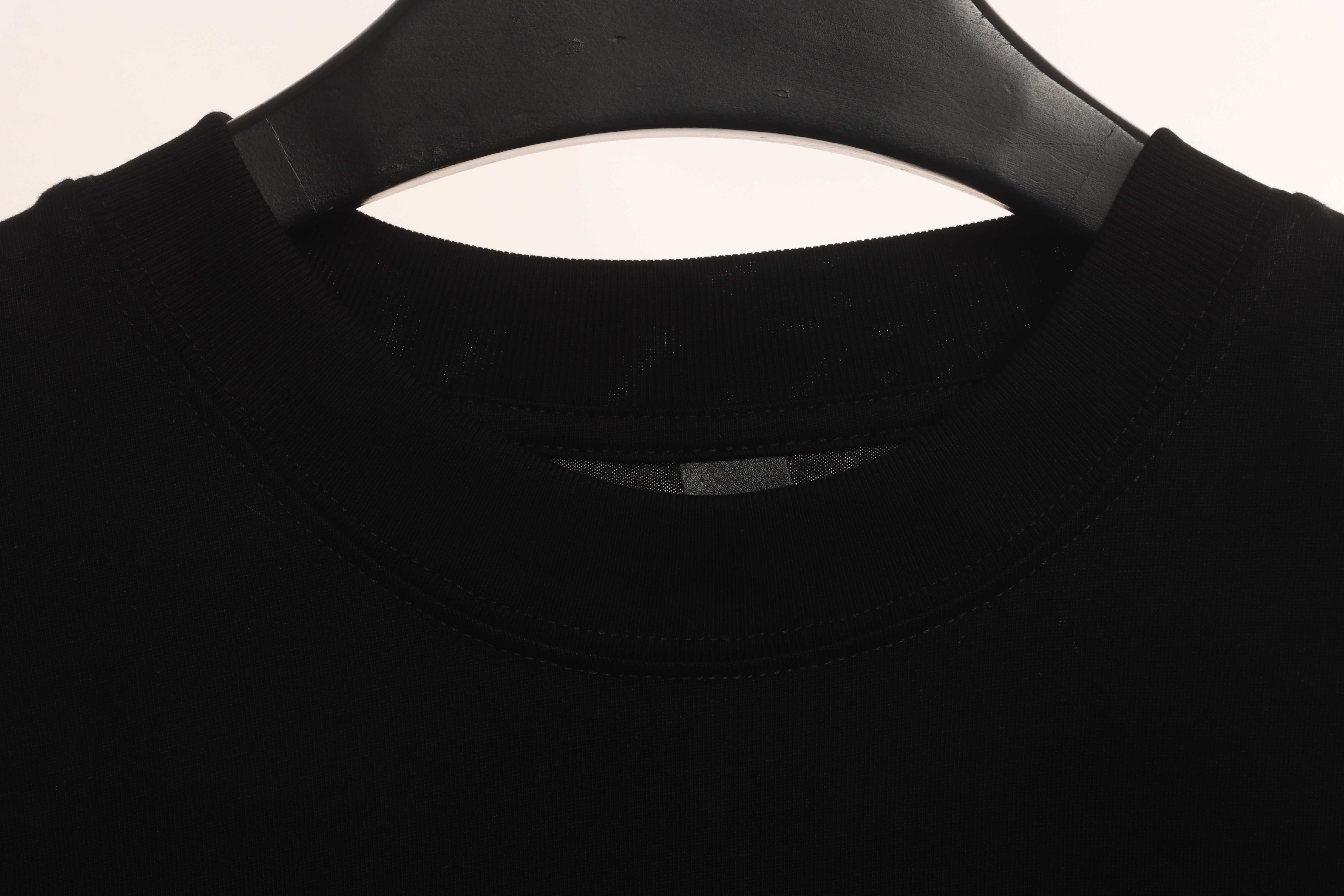 Chrome Hearts Heavy Industry Cross Sanskrit Short Sleeve Black