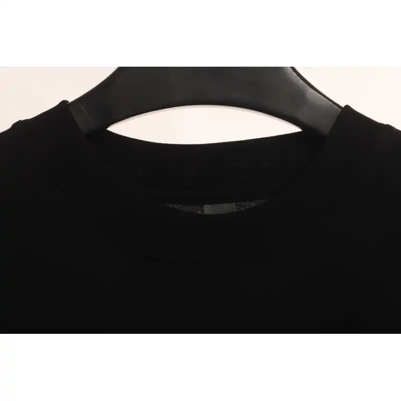 Chrome Hearts Heavy Industry Cross Sanskrit Short Sleeve Black