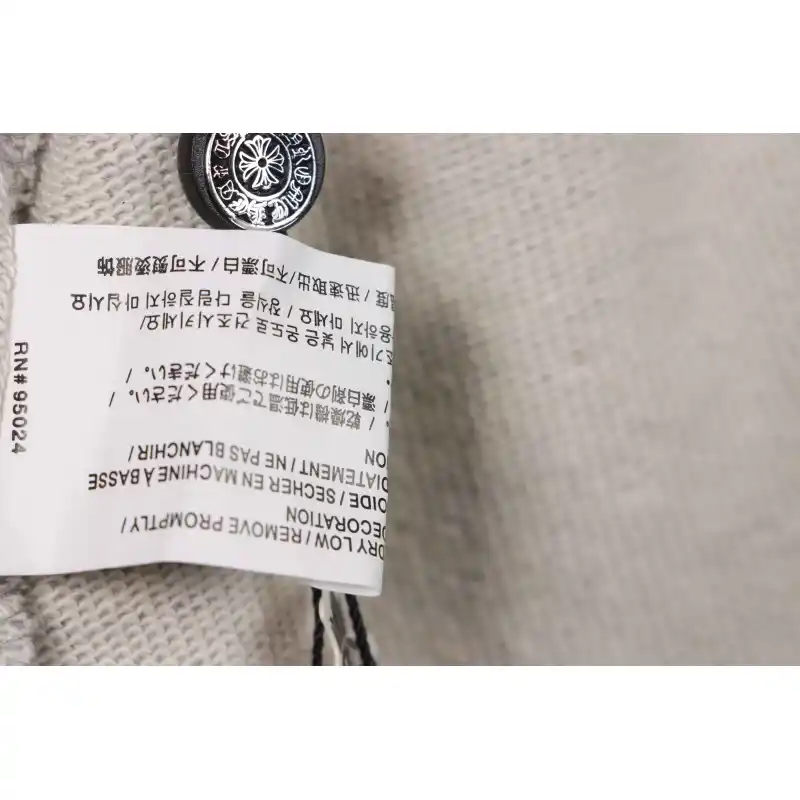 Chrome Hearts Horseshoe Cross Shorts Grey