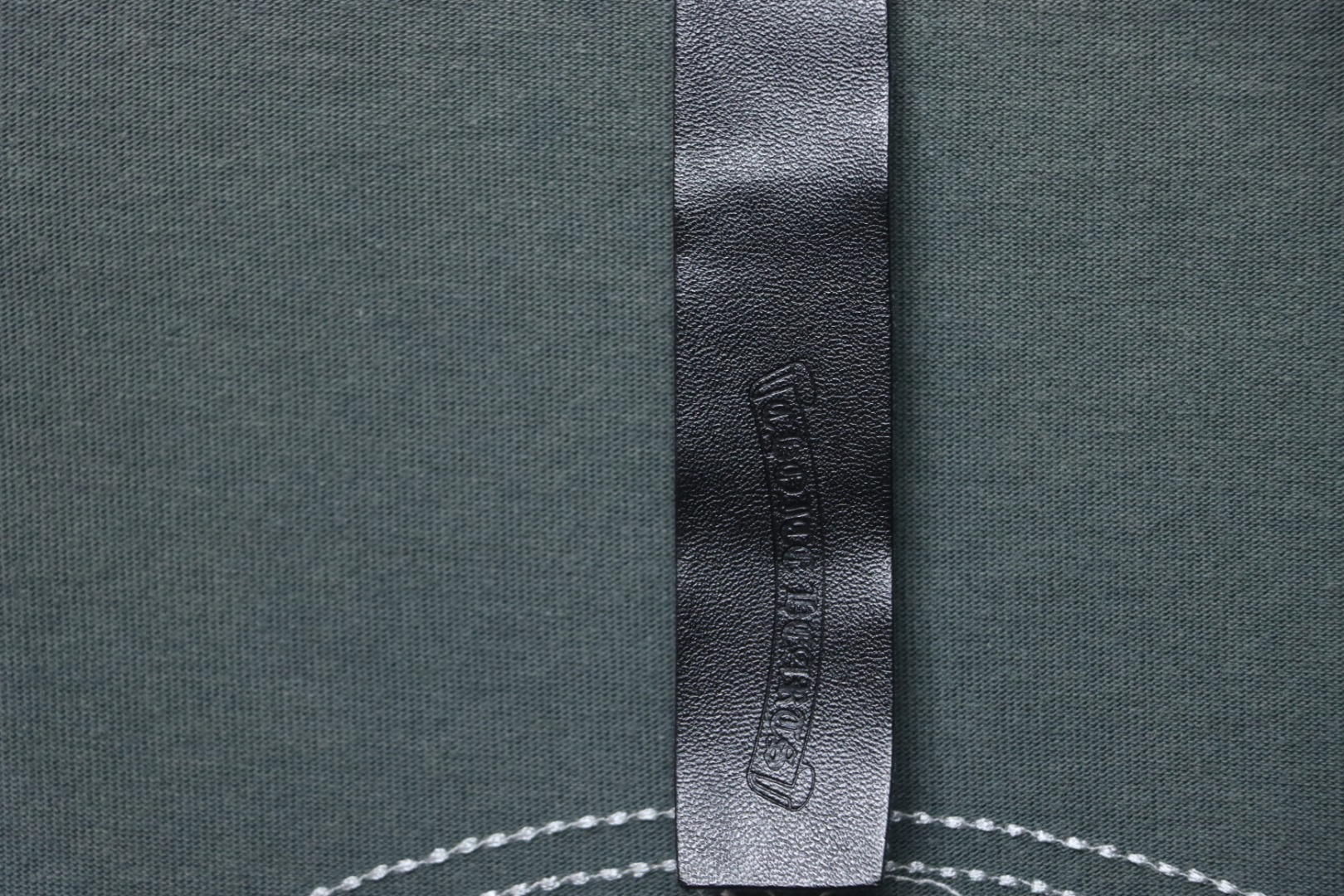 Chrome Hearts Horseshoe Logo Short Sleeve T-Shirt Grey