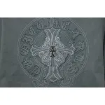 Chrome Hearts Horseshoe Logo Short Sleeve T-Shirt Grey