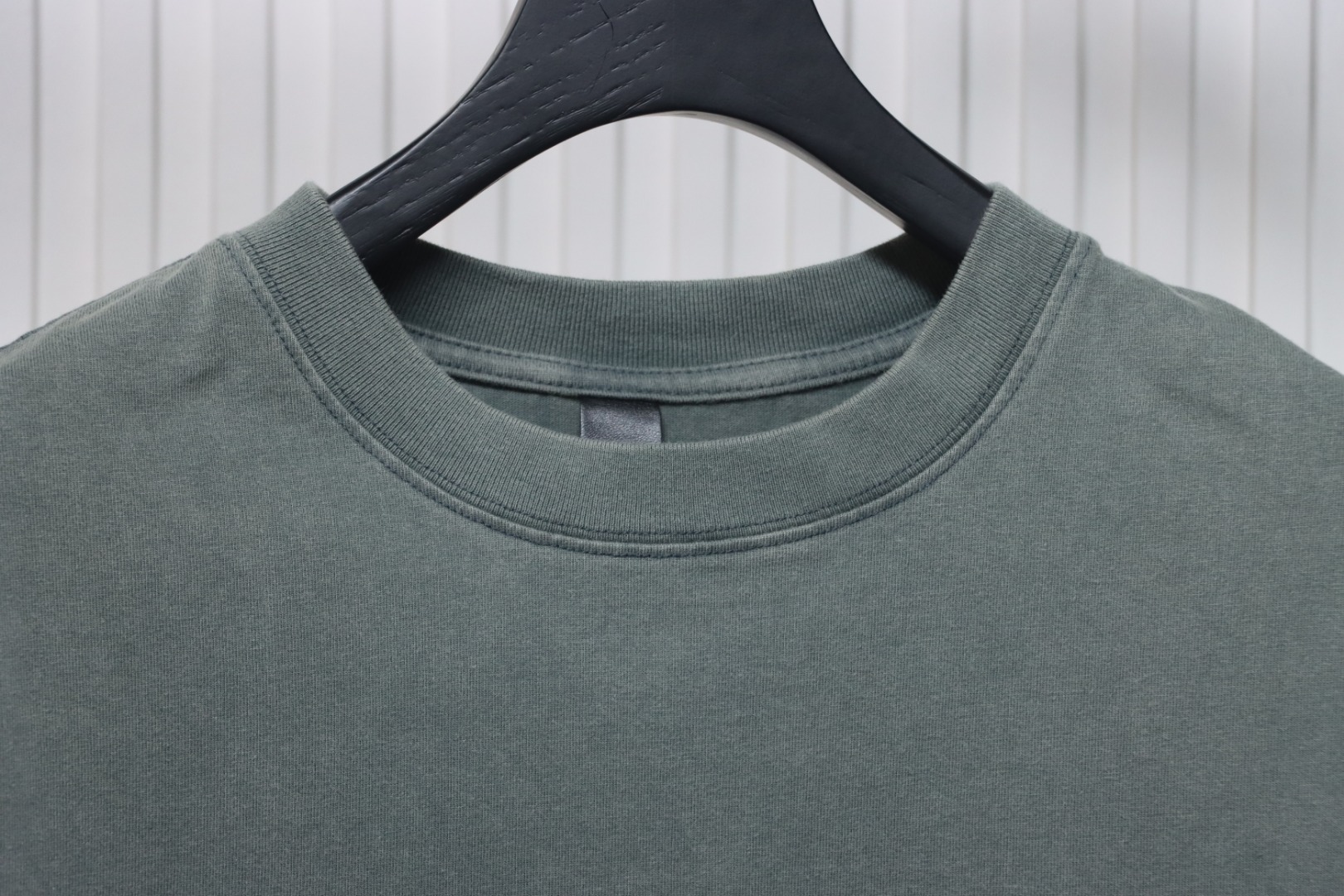 Chrome Hearts Horseshoe Logo Short Sleeve T-Shirt Grey