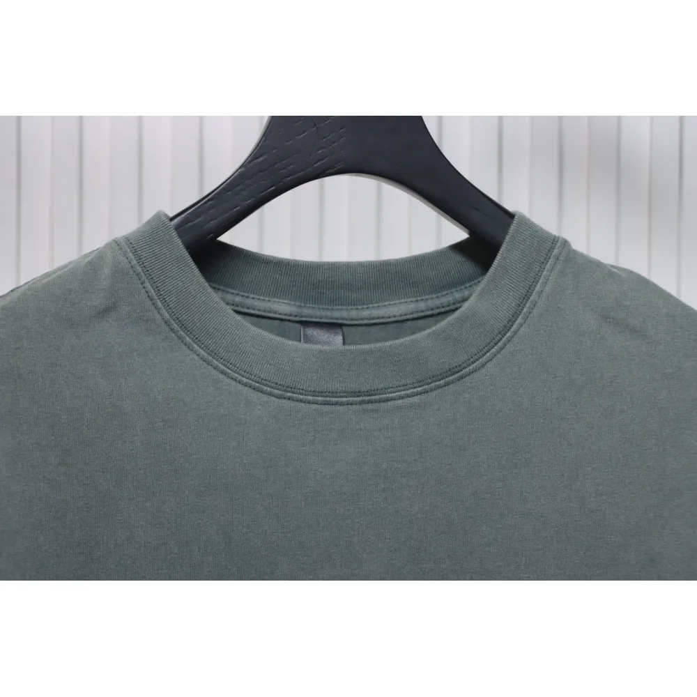 Chrome Hearts Horseshoe Logo Short Sleeve T-Shirt Grey