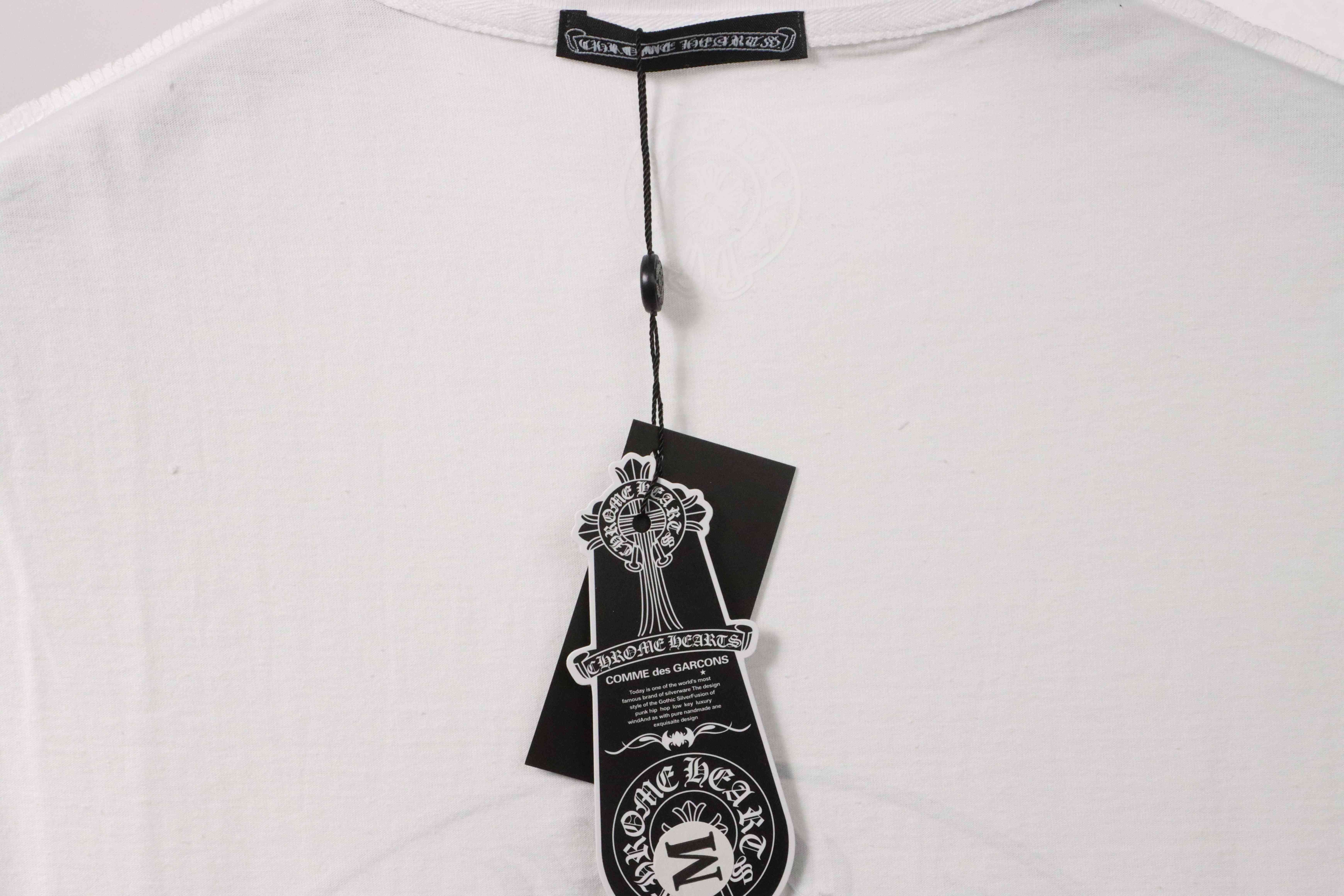 Chrome Hearts Horseshoe Print Vest White