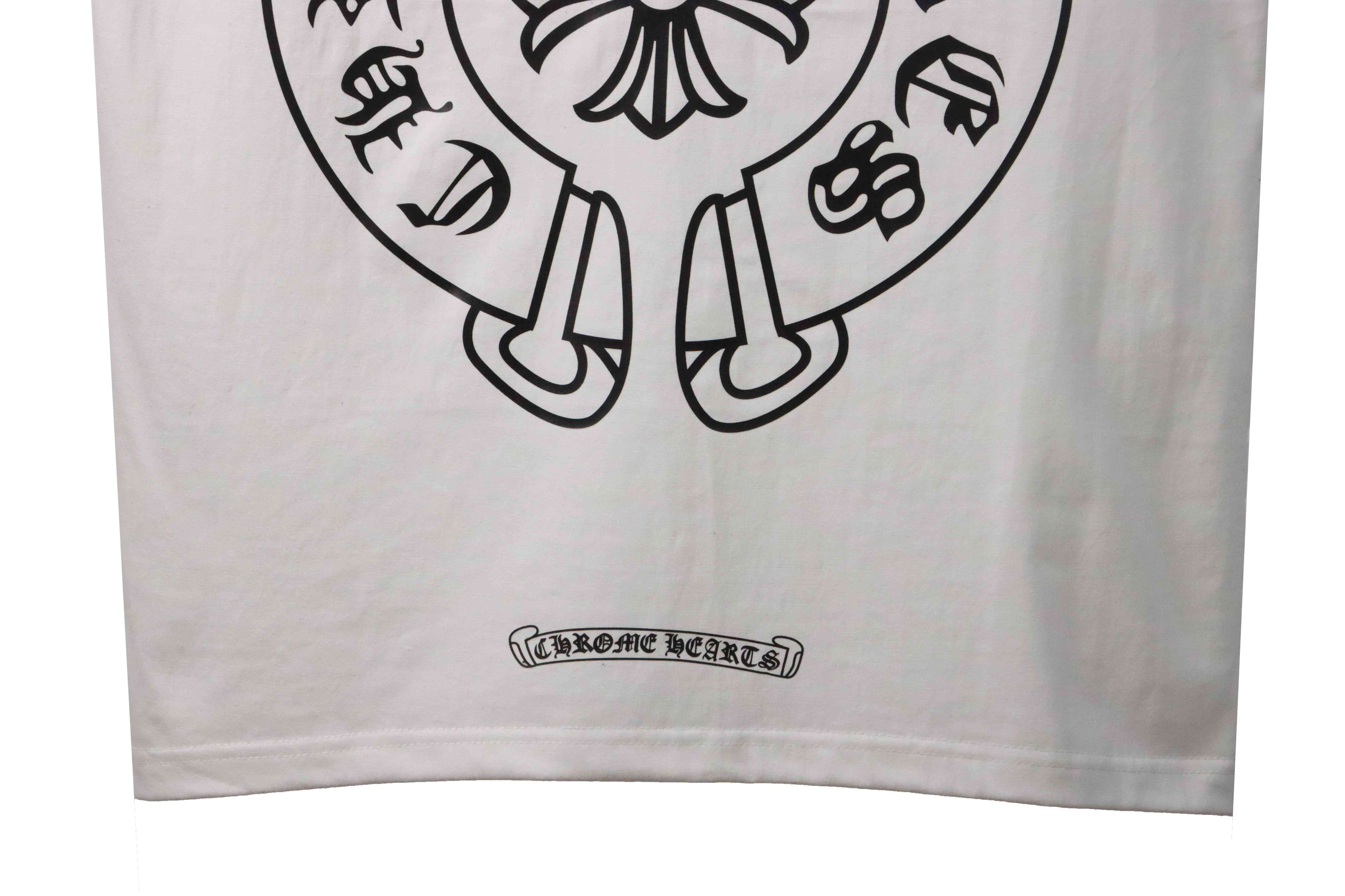 Chrome Hearts Horseshoe Print Vest White