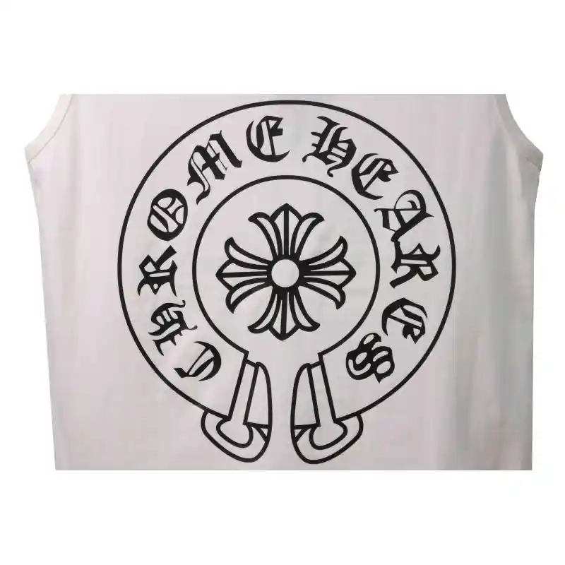 Chrome Hearts Horseshoe Print Vest White