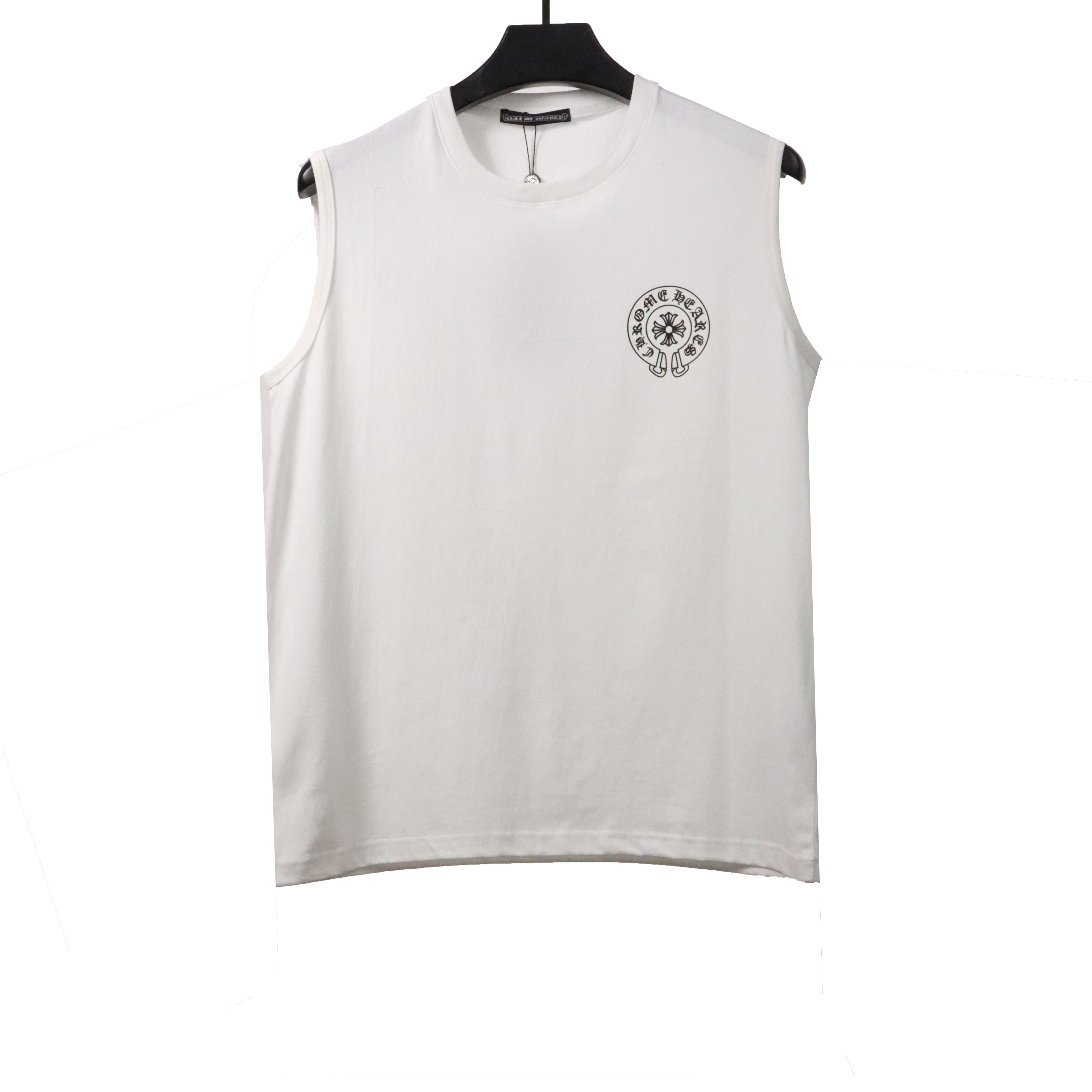 Chrome Hearts Horseshoe Print Vest White