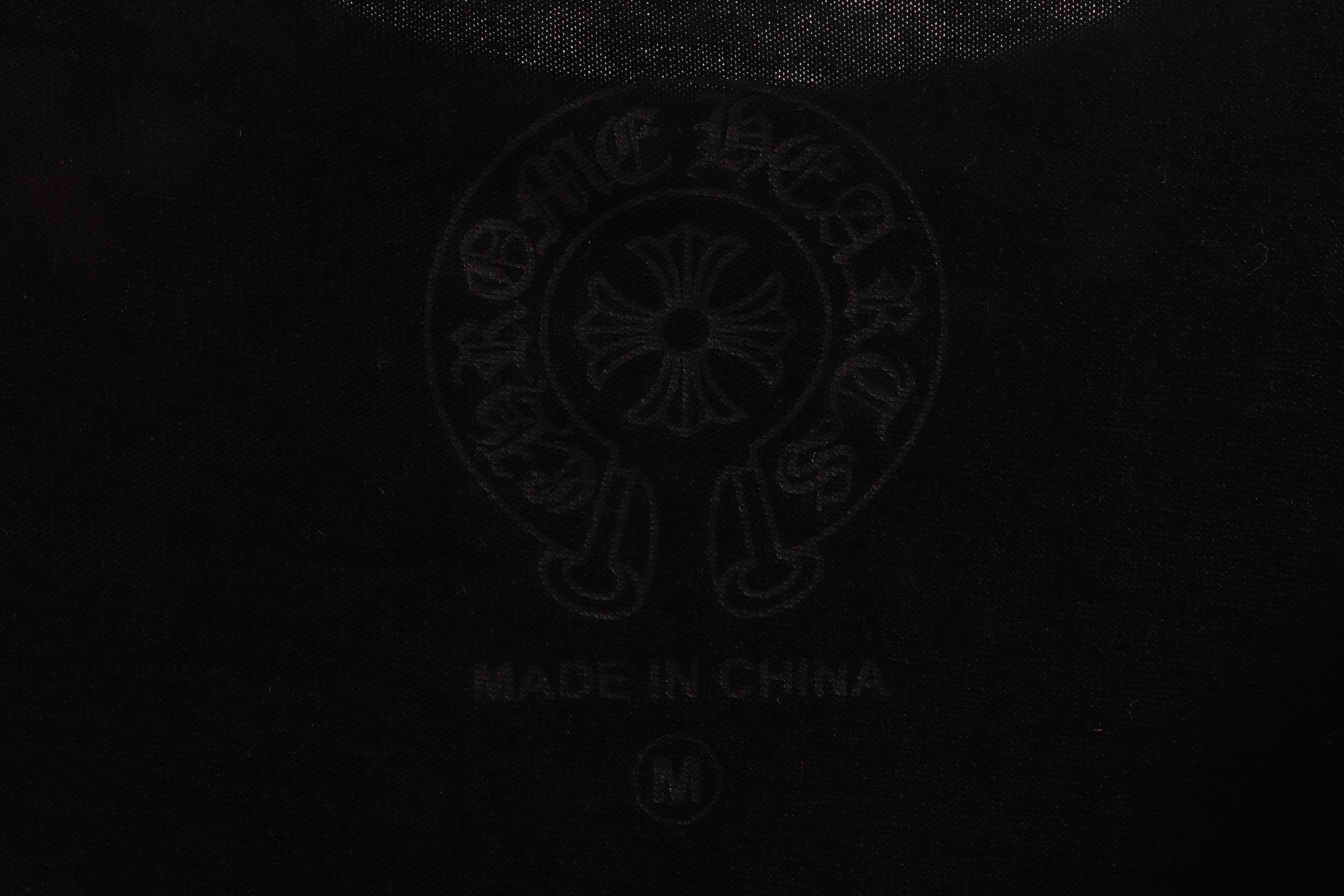 Chrome Hearts Limited Edition Cross Sanskrit Short Sleeve Black