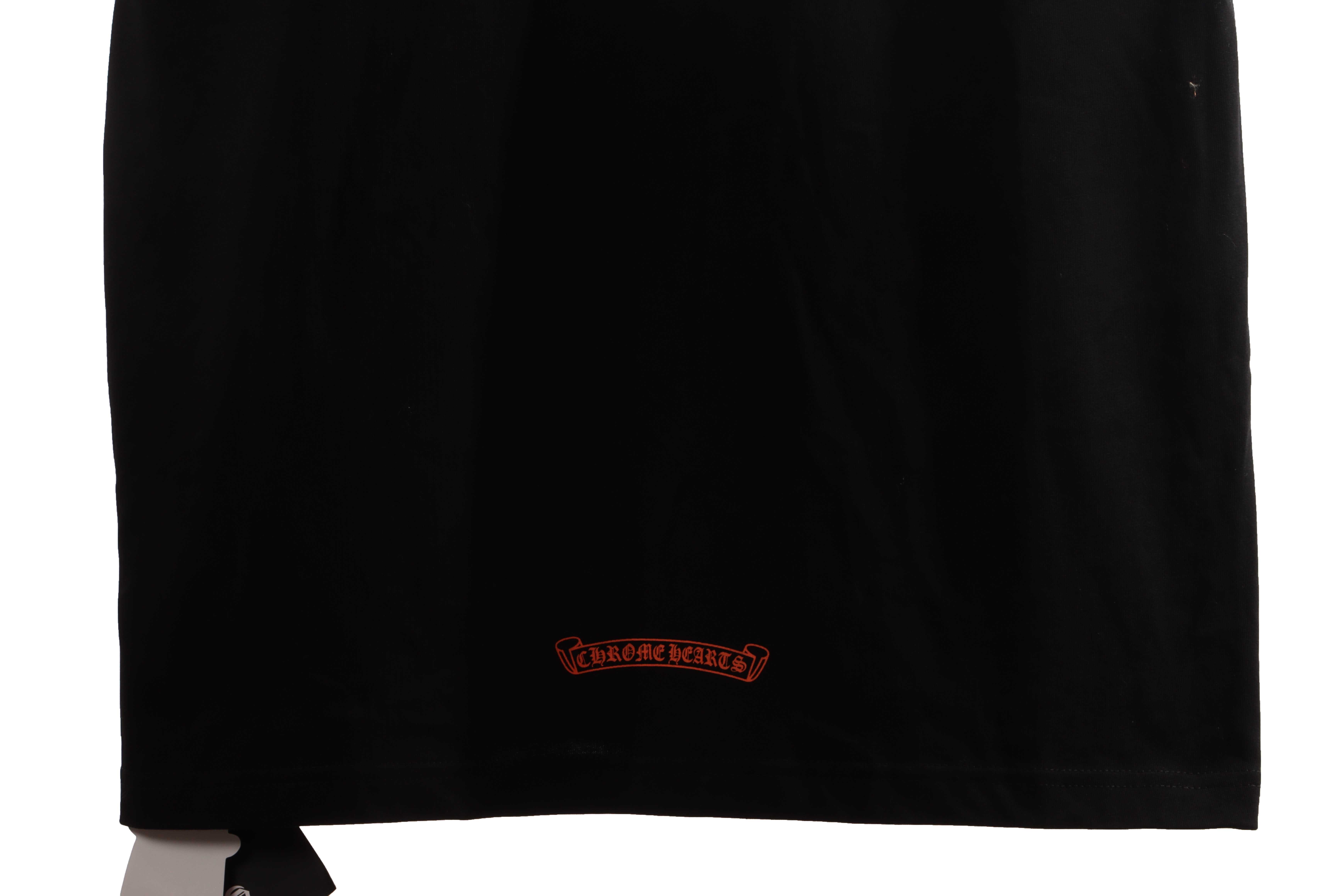 Chrome Hearts Limited Edition Cross Sanskrit Short Sleeve Black