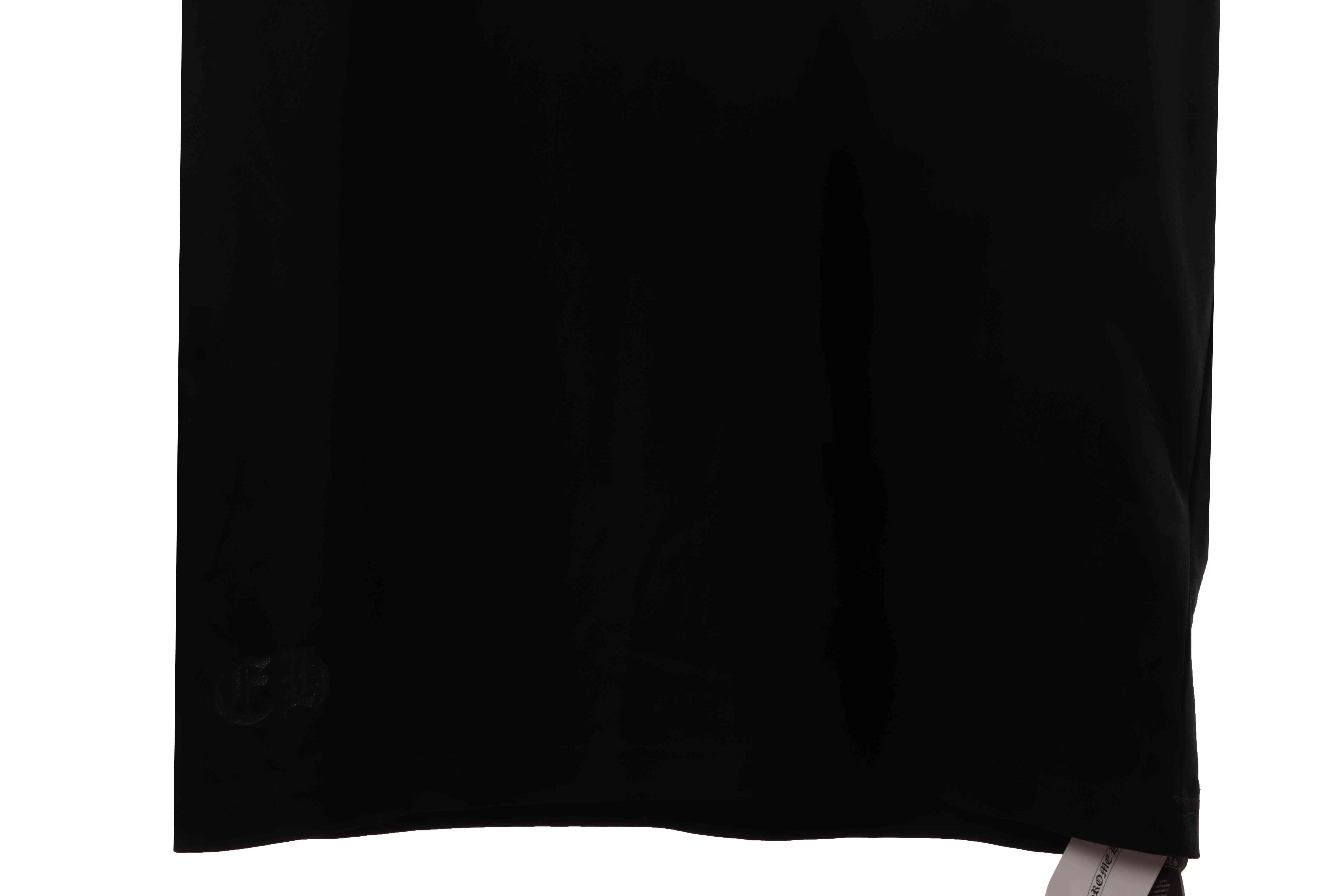 Chrome Hearts Limited Edition Cross Sanskrit Short Sleeve Black