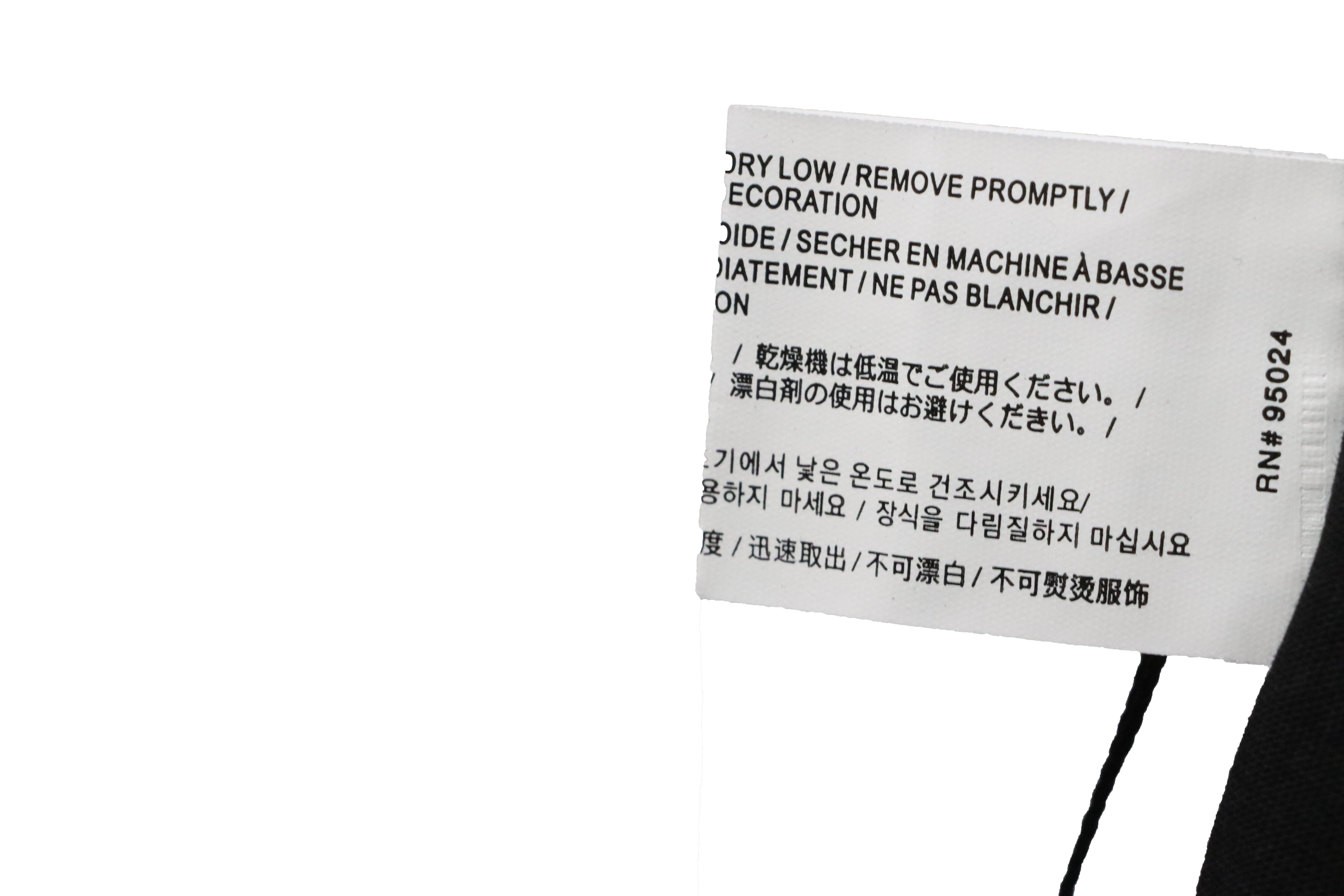 Chrome Hearts Metal Cross Leather Short Sleeve Black