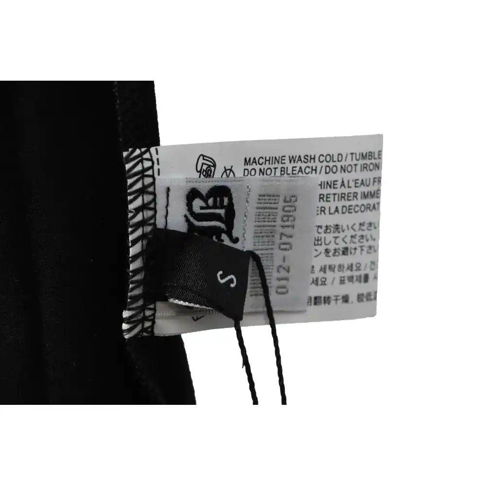 Chrome Hearts Metal Cross Leather Short Sleeve Black