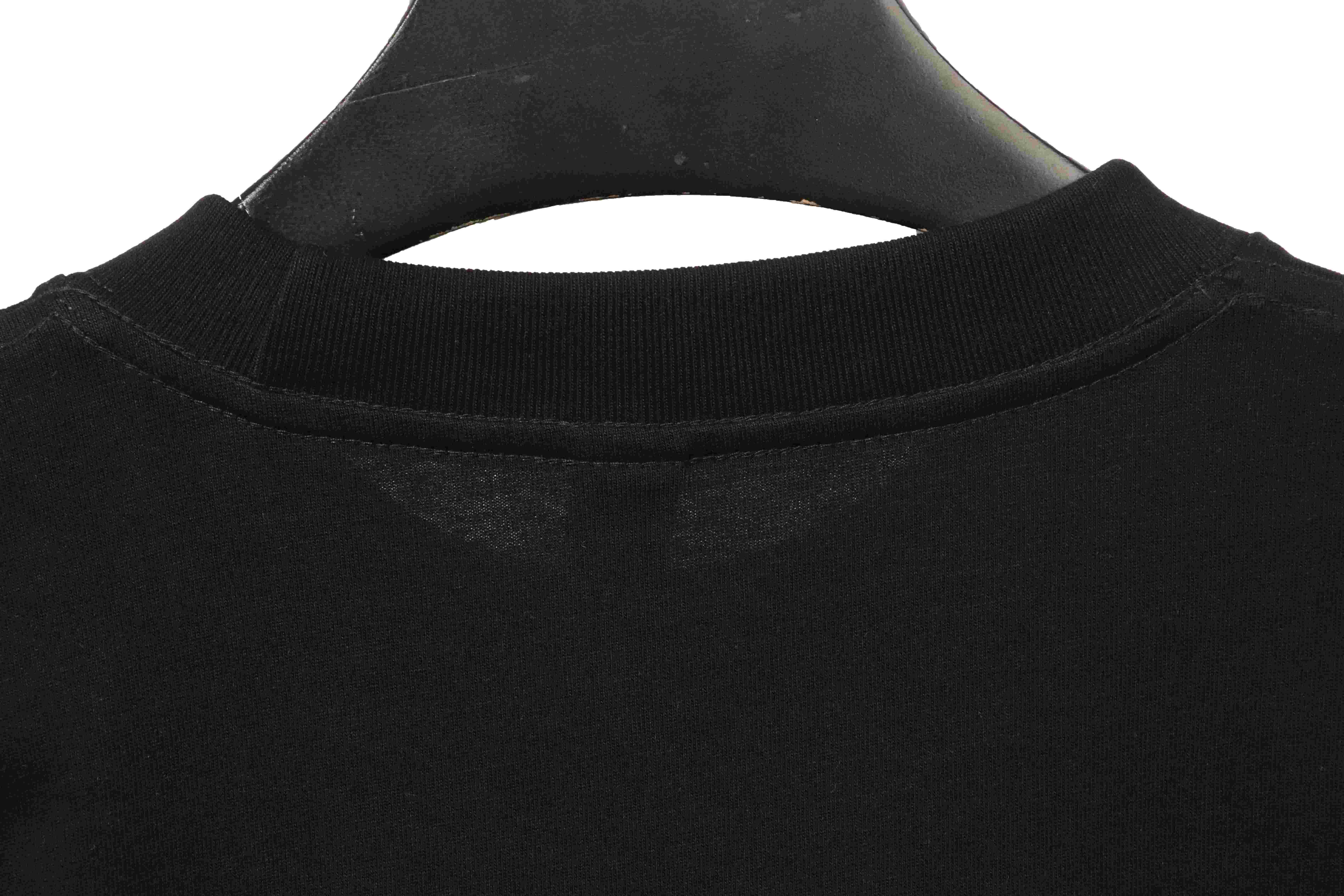 Chrome Hearts Metal Cross Leather Short Sleeve Black