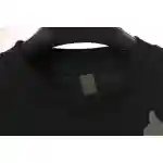 Chrome Hearts Metal Cross Leather Short Sleeve Black
