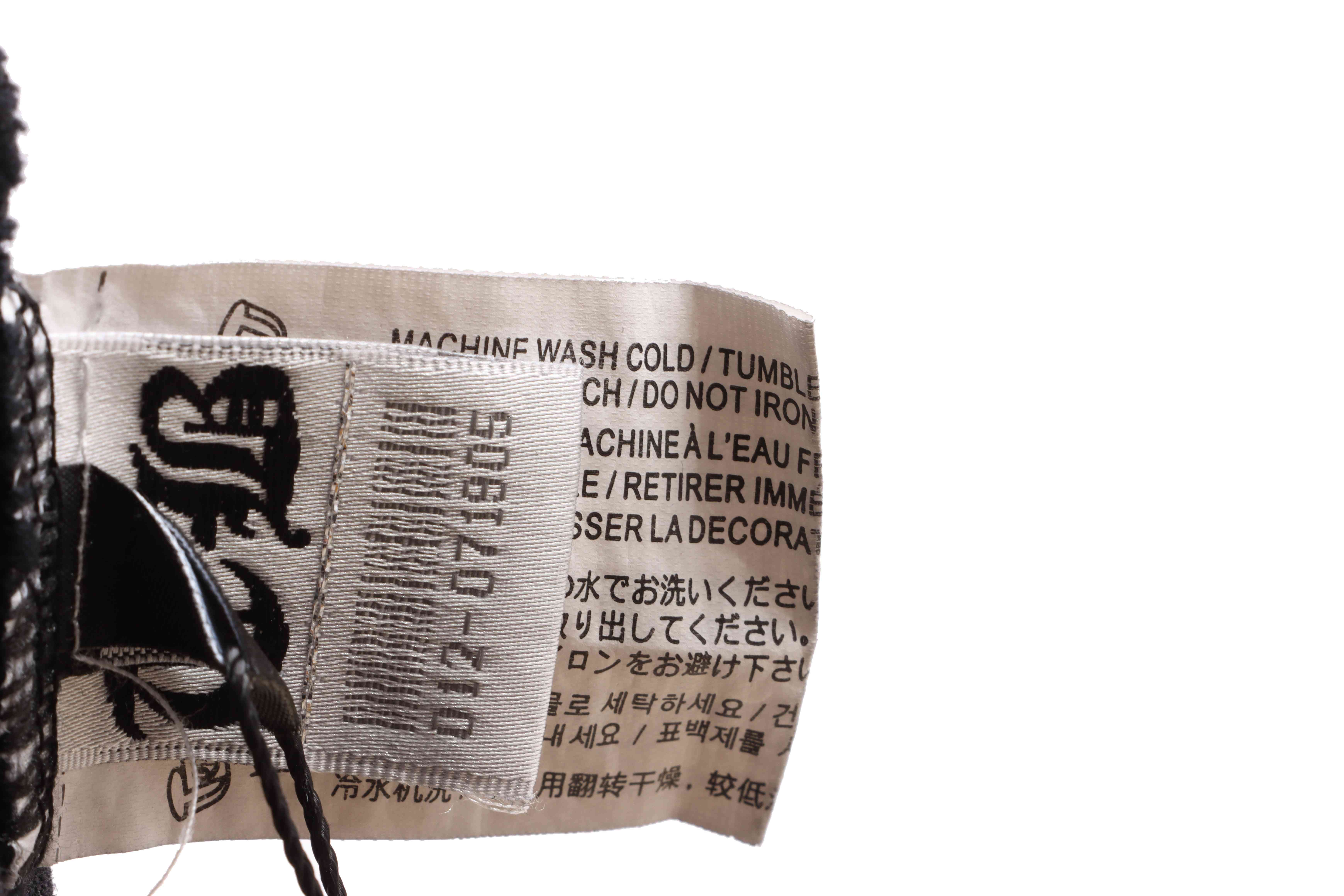 Chrome Hearts neckline Sanskrit horseshoe print short sleeves Black