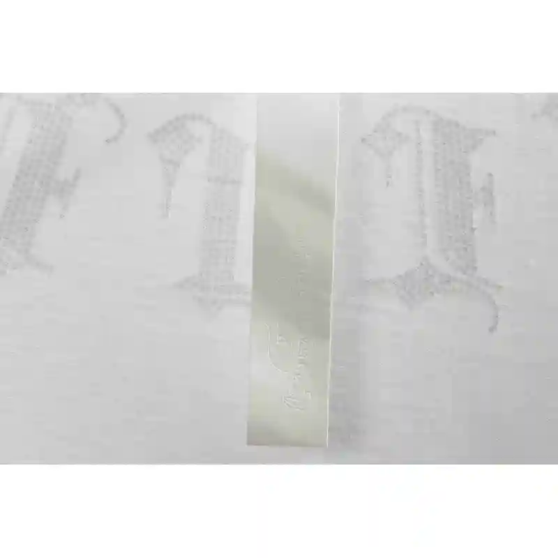 Chrome Hearts Neckline Sanskrit Hot Diamond Short Sleeve White