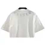 Chrome Hearts Neckline Sanskrit Hot Diamond Short Sleeve White