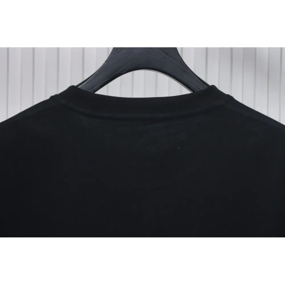 Chrome Hearts Neckline Sanskrit Print Short Sleeve Black