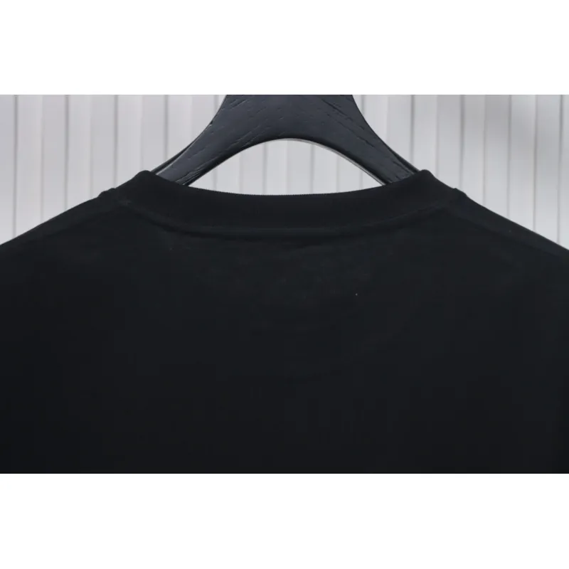 Chrome Hearts Neckline Sanskrit Print Short Sleeve Black