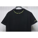 Chrome Hearts Neckline Sanskrit Print Short Sleeve Black
