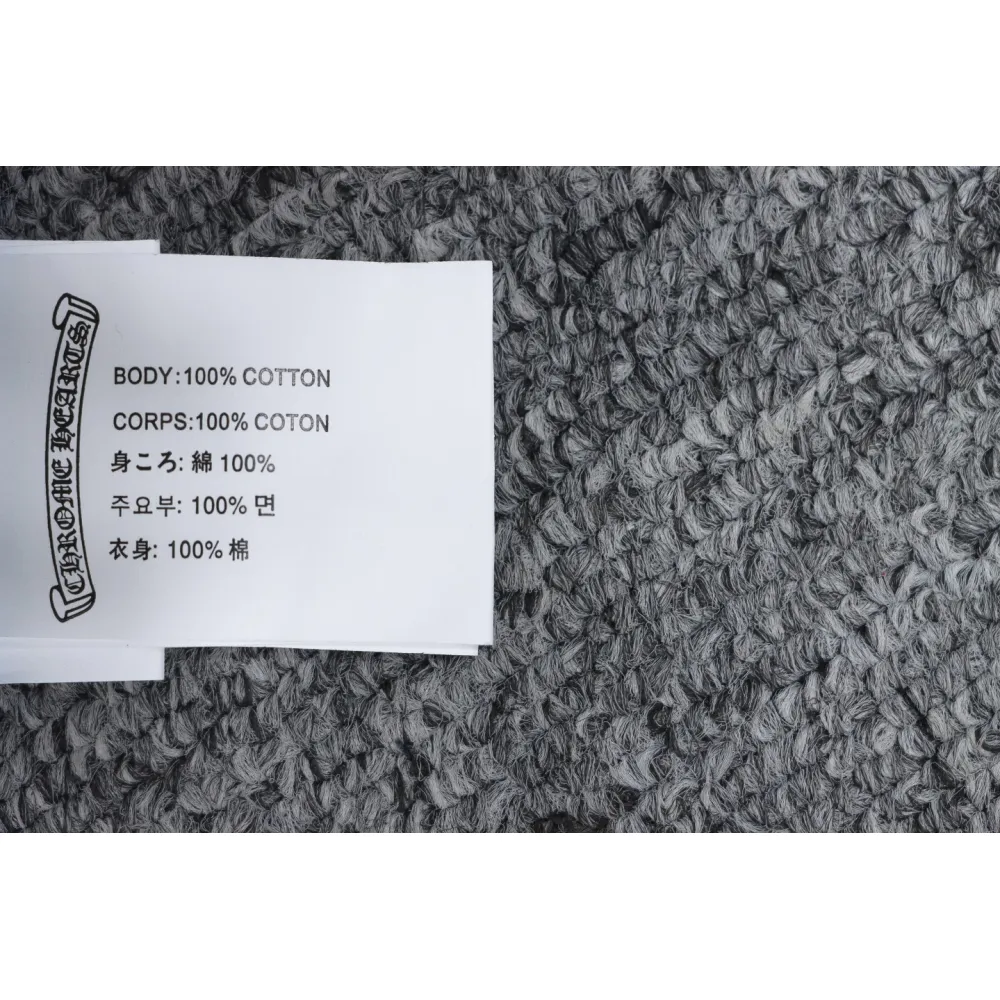 Chrome Hearts New Chrome Hearts Scroll Banner Dopamine Color Pocket T-shirt Blue CH2024