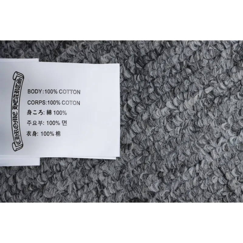 Chrome Hearts New Chrome Hearts Scroll Banner Dopamine Color Pocket T-shirt Blue CH2024