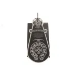Chrome Hearts Pink Leather Horseshoe Short Sleeve Black