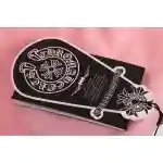 Chrome Hearts Pink Leather Horseshoe Short Sleeve Pink
