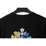 Chrome Hearts Rainbow Cross Printed Short Sleeve Black