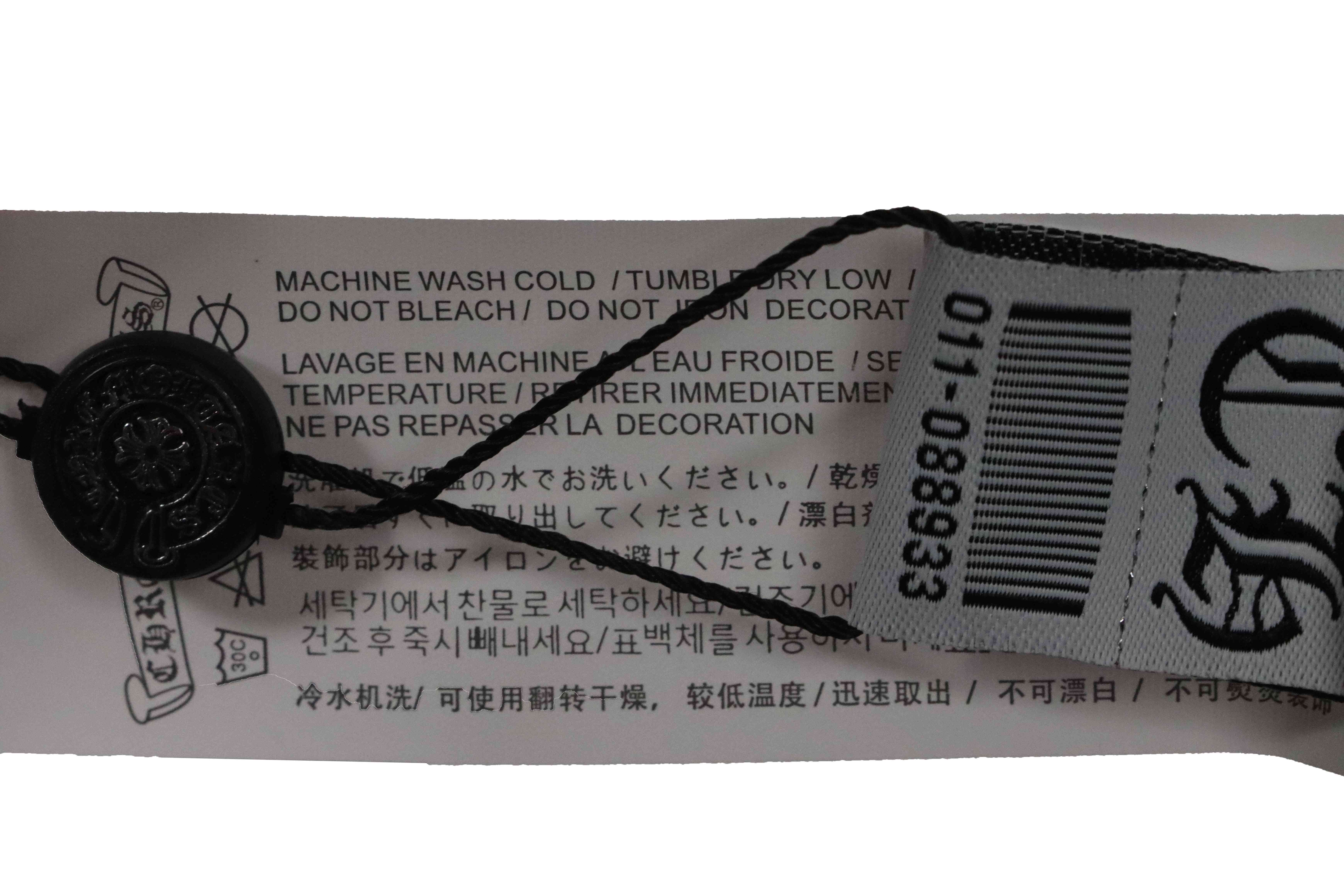 Chrome Hearts Rainbow Cross Printed Short Sleeve White