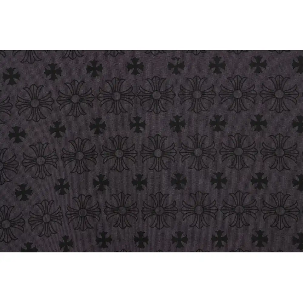 Chrome Hearts Retro Printed Short Sleeve Grey