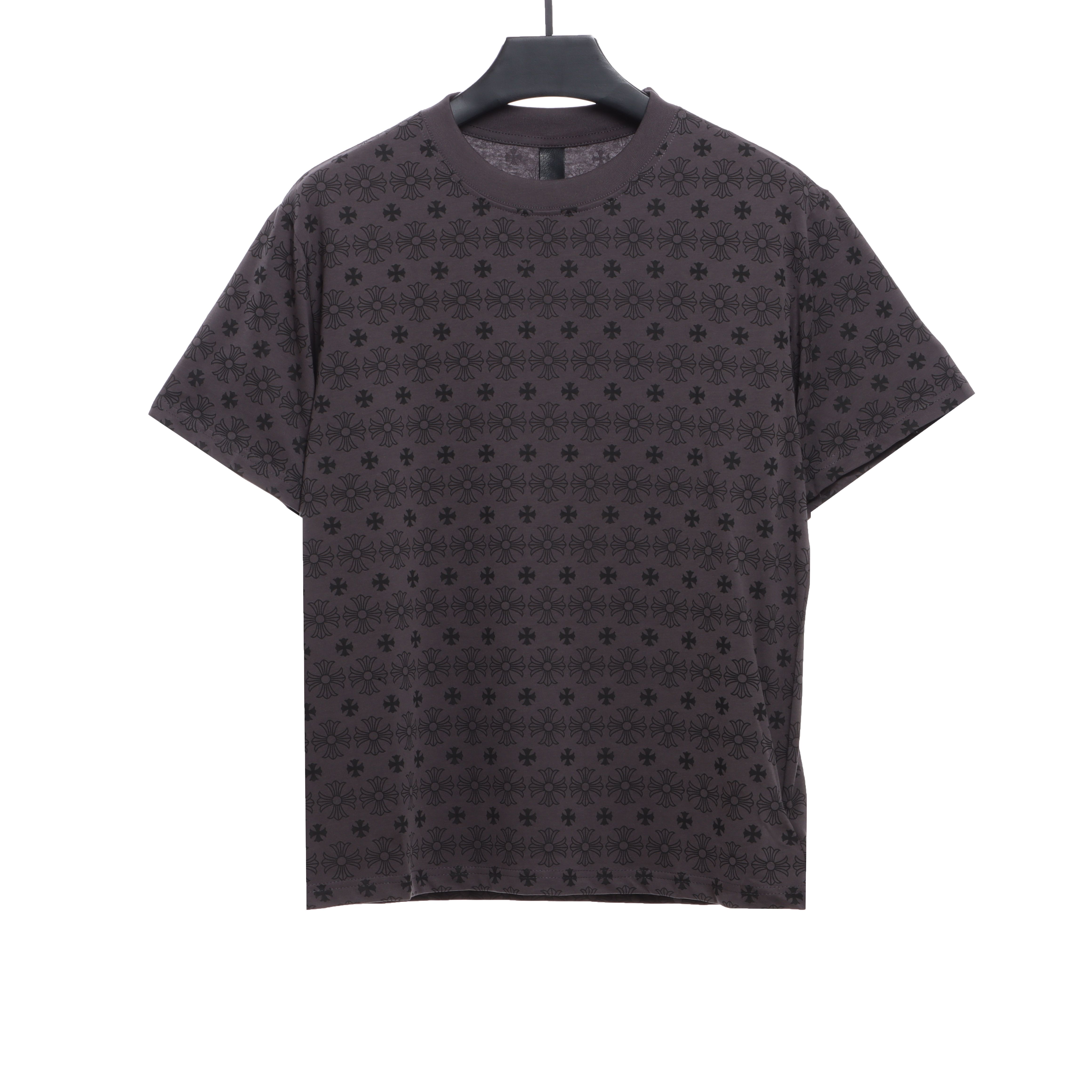 Chrome Hearts Retro Printed Short Sleeve Grey