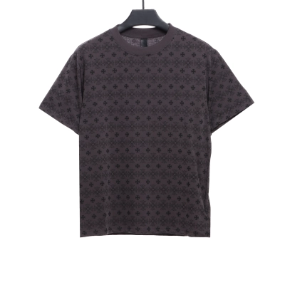 Chrome Hearts Retro Printed Short Sleeve Grey 01