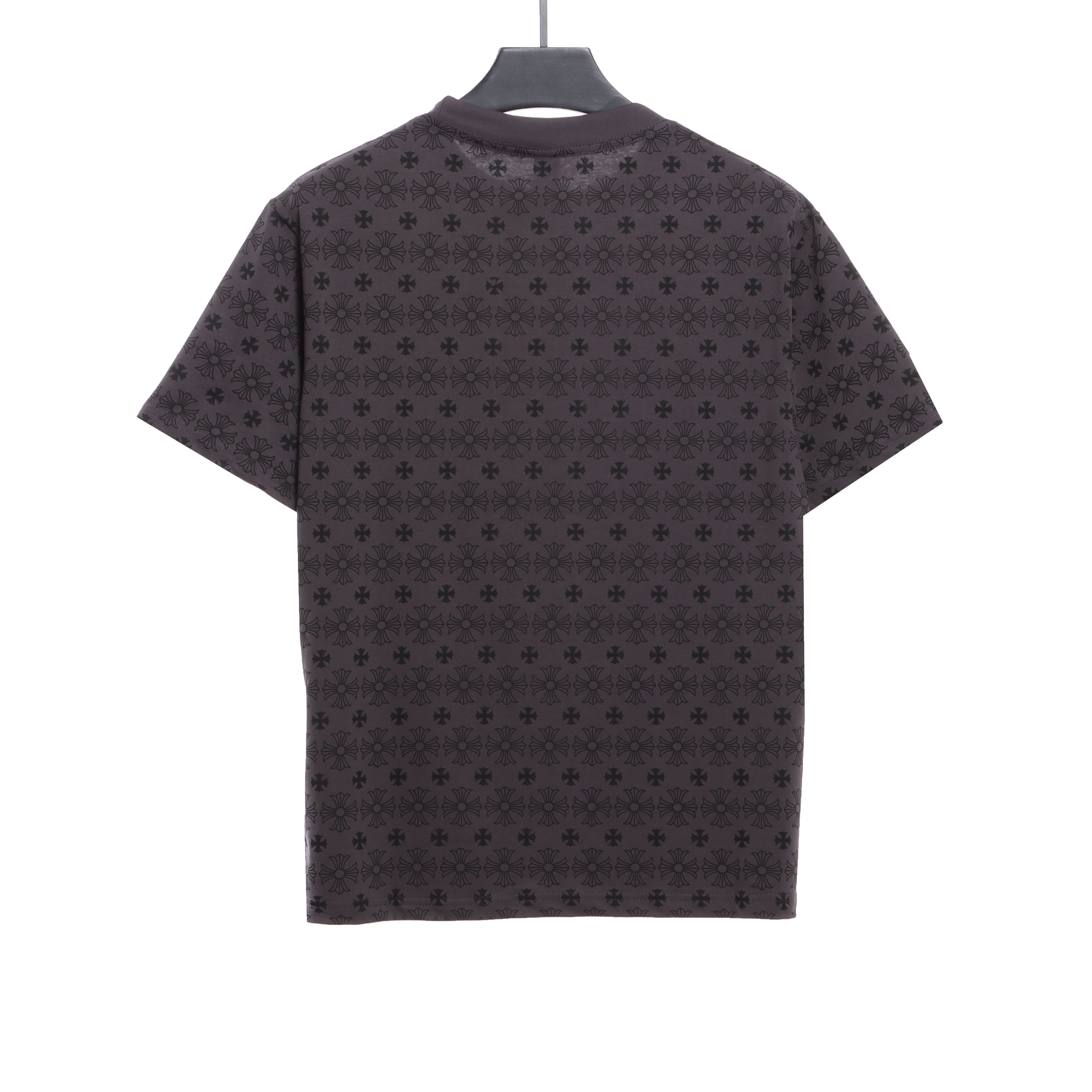 Chrome Hearts Retro Printed Short Sleeve Grey