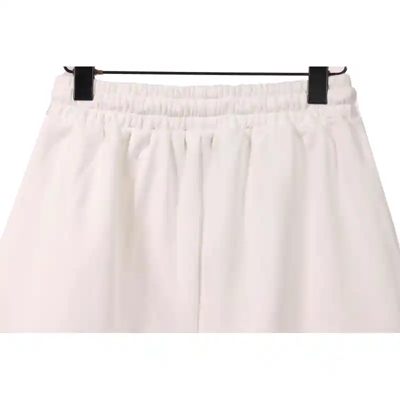 Chrome Hearts Rhinestone Cross Shorts White