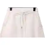 Chrome Hearts Rhinestone Cross Shorts White
