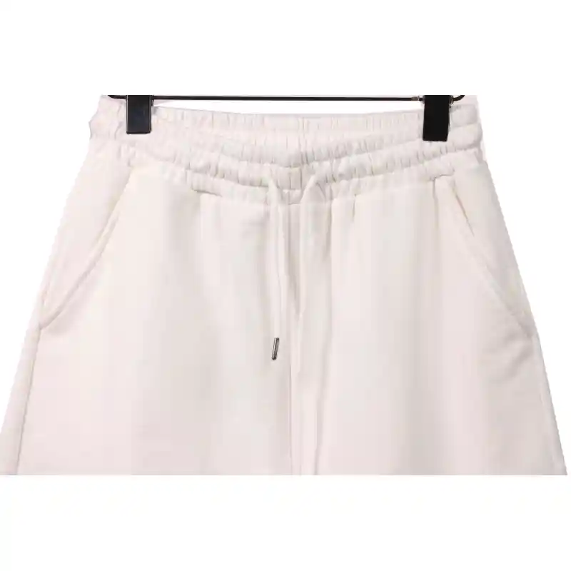 Chrome Hearts Rhinestone Cross Shorts White