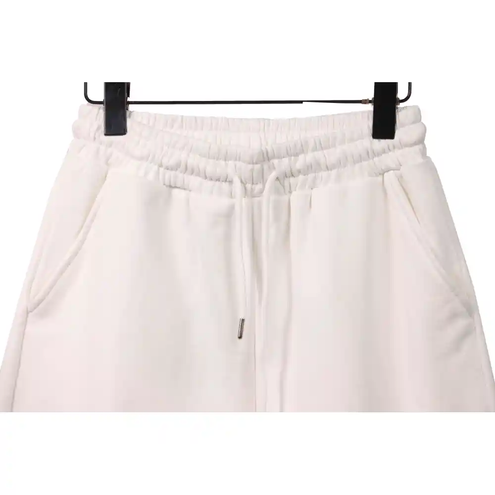Chrome Hearts Rhinestone Cross Shorts White