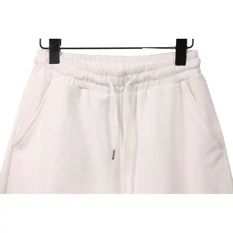 Chrome Hearts Rhinestone Cross Shorts White