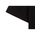Chrome Hearts Rivet Leather Cross Short Sleeve Black