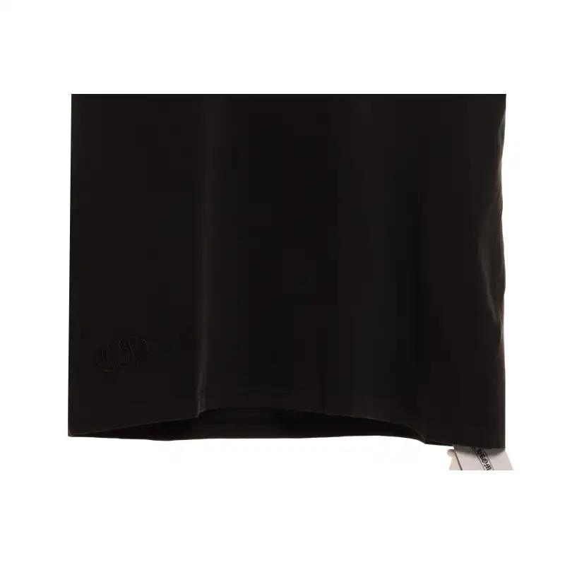 Chrome Hearts Rivet Leather Cross Short Sleeve Black