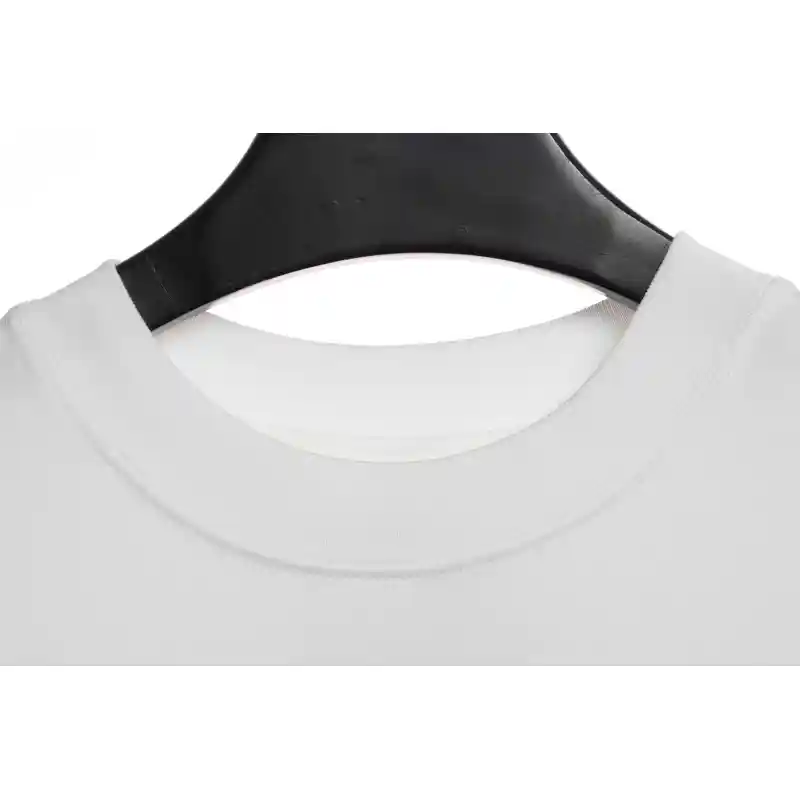 Chrome Hearts Rivet Leather Cross Short Sleeve White